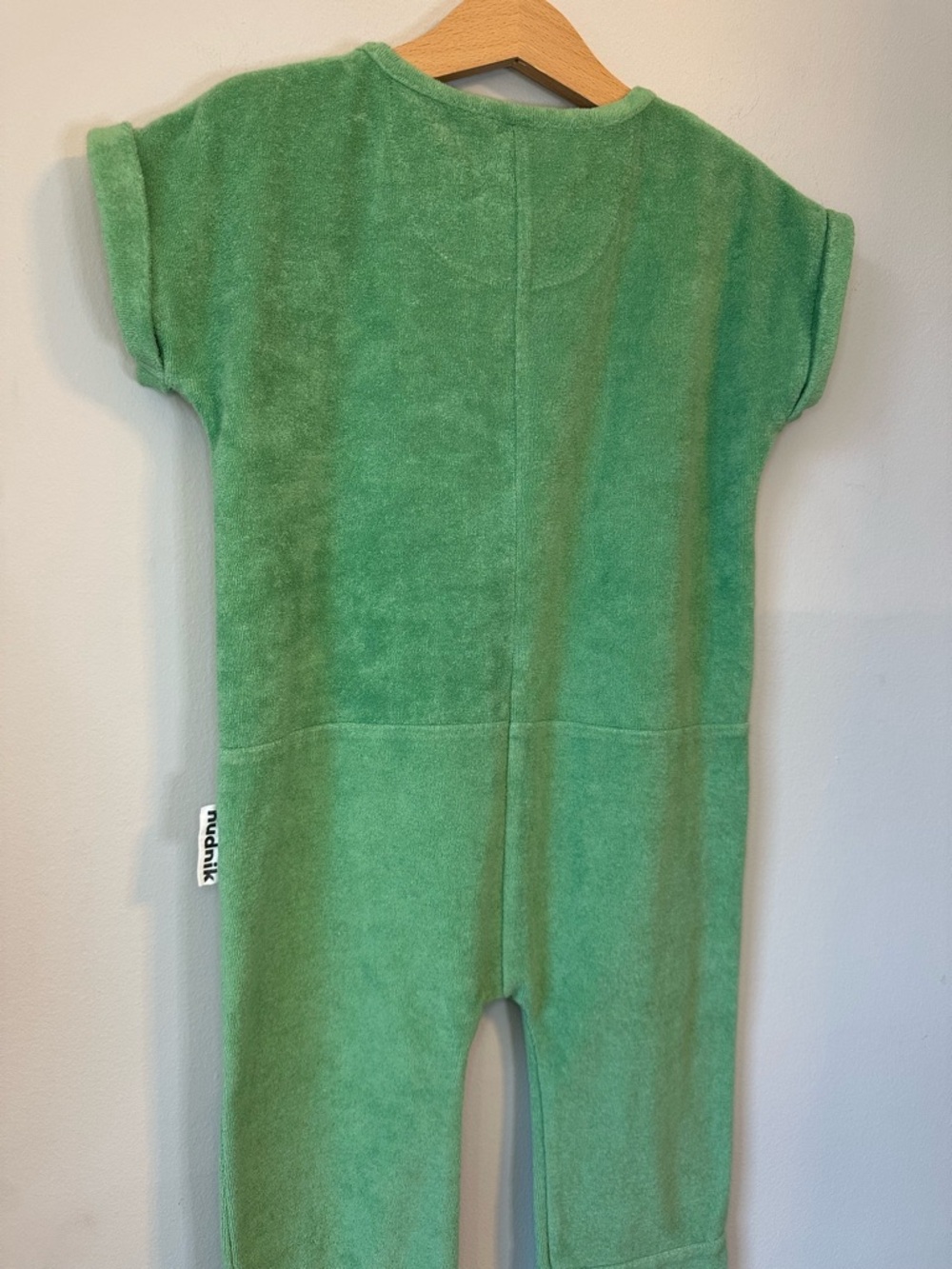 Nudnik Recycled Terryoth Swim Cover Romper Size 5 - Picture 7 of 8